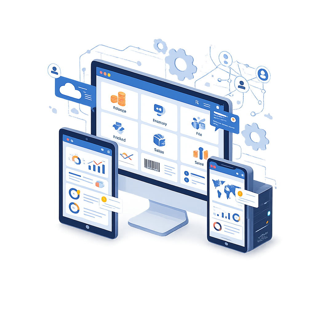 ERPNext dashboard